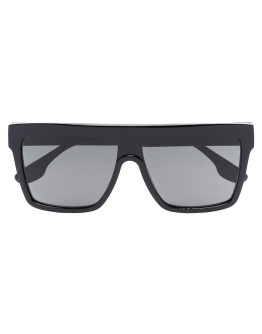 Shield square-frame sunglasses