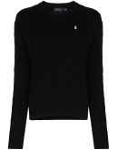 logo-embroidered jumper