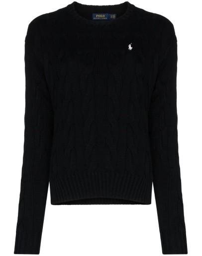 logo-embroidered jumper
