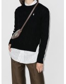 logo-embroidered jumper