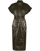 Erin PVC shirt dress