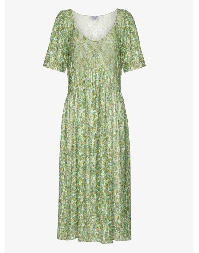 Princess Mariposa floral-lace dress