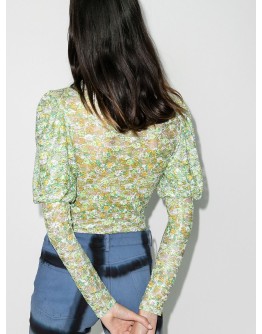 Cardio Princess floral print top