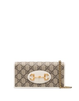 Horsebit GG Supreme hanging wallet