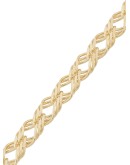 chevron-effect chain bracelet