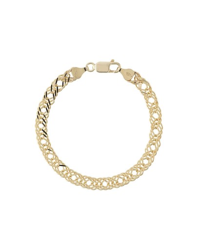 chevron-effect chain bracelet