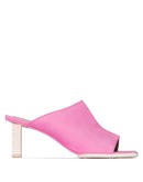 80mm  square-toe mules