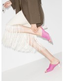 80mm  square-toe mules