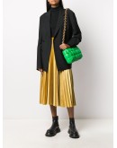 Cassette padded shoulder bag