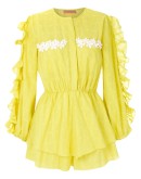 Litchy ruffled jumpsuit