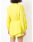 Litchy ruffled jumpsuit