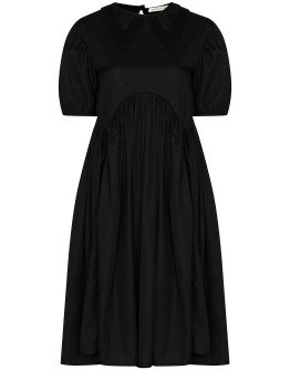 Malou puff-sleeve dress