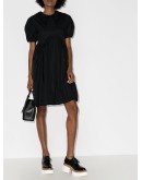 Malou puff-sleeve dress