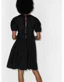 Malou puff-sleeve dress