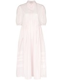Margo pintucked midi dress