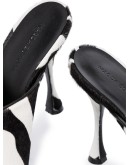 Estonia zebra stripe mules