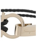 leather Gancini bracelet