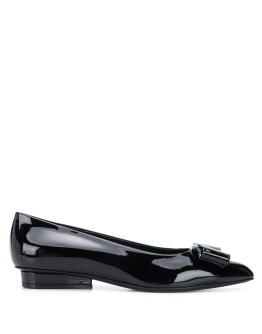 Viva bow embellished ballerinas