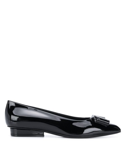 Viva bow embellished ballerinas