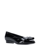 Viva bow embellished ballerinas