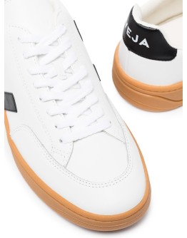 V-12 low-top leather sneakers