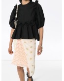 Marie pleated blouse