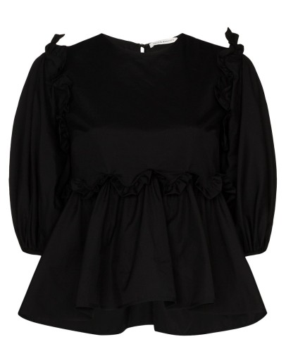 Marie pleated blouse