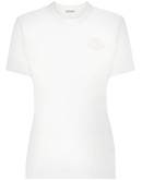 logo-embroidered T-shirt