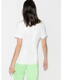 logo-embroidered T-shirt