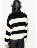striped knitted jumper