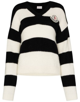 striped knitted jumper