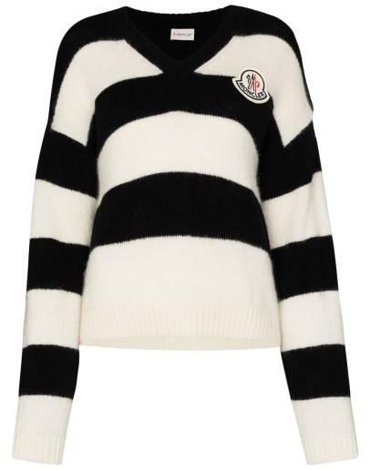striped knitted jumper