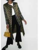 long quilted gilet