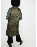 long quilted gilet