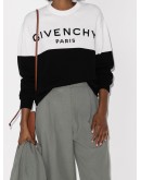 two tone logo jumper