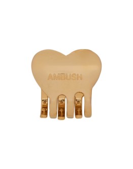 logo engraved hair clip