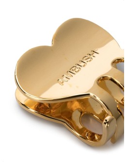 logo engraved hair clip