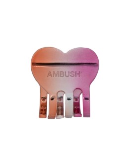 logo engraved hair clip