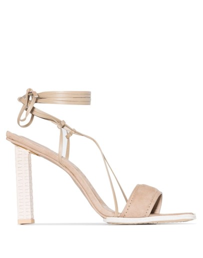 square-toe sandals