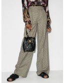 Gancini quilted leather backpack