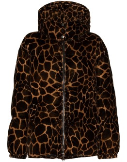 Kundogi leopard-print puffer jacket