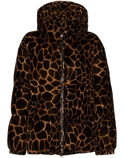 Kundogi leopard-print puffer jacket