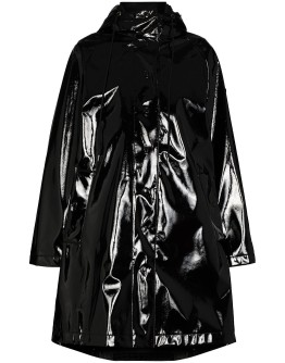 Pott vinyl hooded coat
