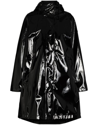 Pott vinyl hooded coat