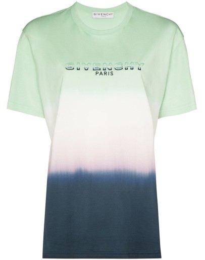 tie-dye logo T-shirt