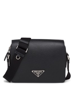 triangle logo shoulder bag