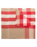 checked cashmere scarf