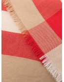 checked cashmere scarf