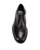 slogan detail Oxford shoes