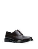 slogan detail Oxford shoes